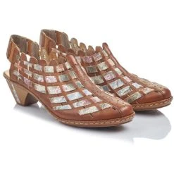 Rieker 46778 Sina - Reh/Weiss-Multi