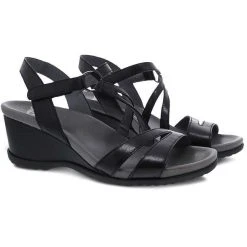 Dansko Addyson - Black Glazed Calf