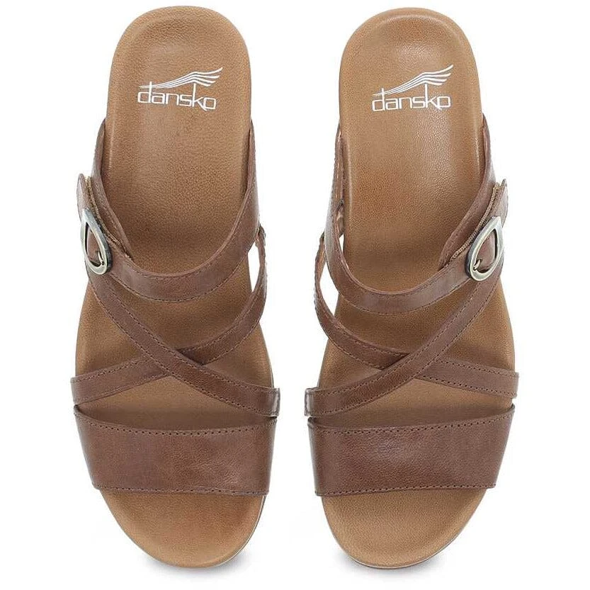 Ana - Tan Glazed Calf Dansko Ana - Tan Glazed Calf -Aetrex Online ana tan glazed calf womens sandals dansko 731014