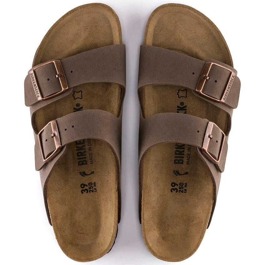 Birkenstock Regular Arizona Birkibuc - Mocha - Image 3