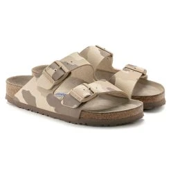 Birkenstock Narrow Arizona Limited - Desert Soil Gray/Taupe -Aetrex Online arizona limited derest soil graytaupe unisex footwear birkenstock 531376