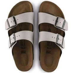 Birkenstock Narrow Arizona - Stone Pull Up -Aetrex Online arizona narrow unisex footwear birkenstock 952727