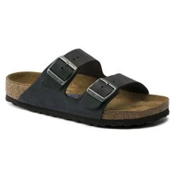 Birkenstock Arizona Soft Footbed Leather (Regular) -Aetrex Online arizona soft footbed leather regular womens sandals birkenstock 836782