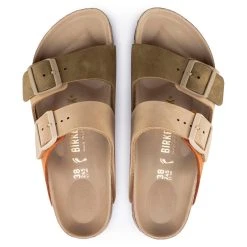 Birkenstock Narrow Arizona Split Hex - Sandcastle/ Faded Khaki 4 Birkenstock Narrow Arizona Split Hex - Sandcastle/ Faded Khaki -Aetrex Online arizona split hex sandcastle faded khaki unisex footwear birkenstock 240716