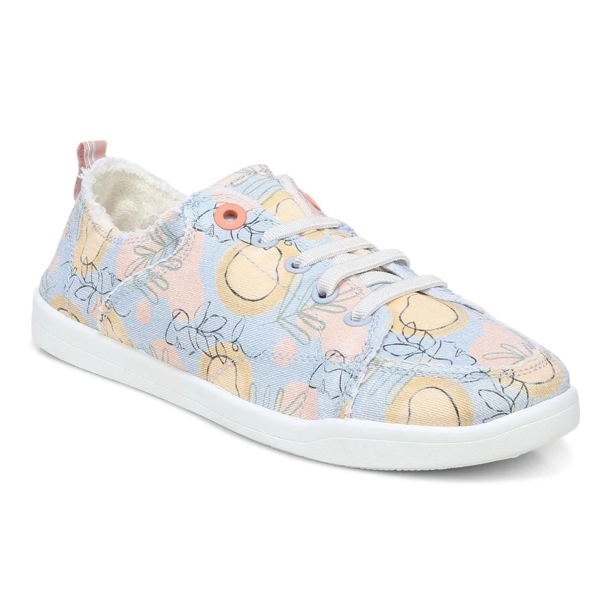 PISMO - ORANGE GROVE Blue Haze Vionic PISMO - ORANGE GROVE Blue Haze -Aetrex Online beach pismo casual sneaker orange grove blue haze womens closed toe vionic 348539