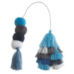 Bogg Bag Bogg Bauble - Ocean Double Tassel