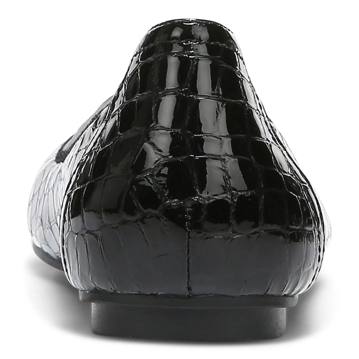 Caroll Ballet Flat - Black Croc Vionic Caroll Ballet Flat - Black Croc -Aetrex Online caroll ballet flat black croc womens closed toe vionic 622981