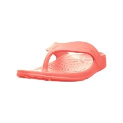 NuuSol Cascade Flip Flop - Coral -Aetrex Online cascade flip flop coral unisex footwear nuusol 632127