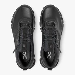 On Running Cloud Hi Men Waterproof - All Black -Aetrex Online cloud hi waterproof mens footwear on running 987828