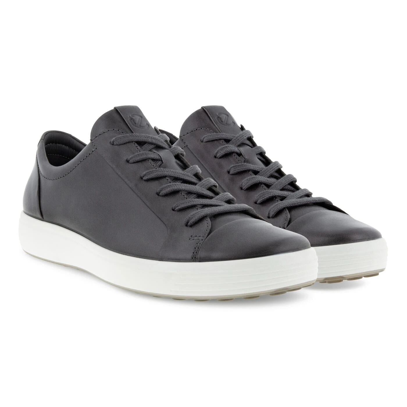 ECCO MEN'S SOFT 7 SNEAKER - Titanium - Image 7