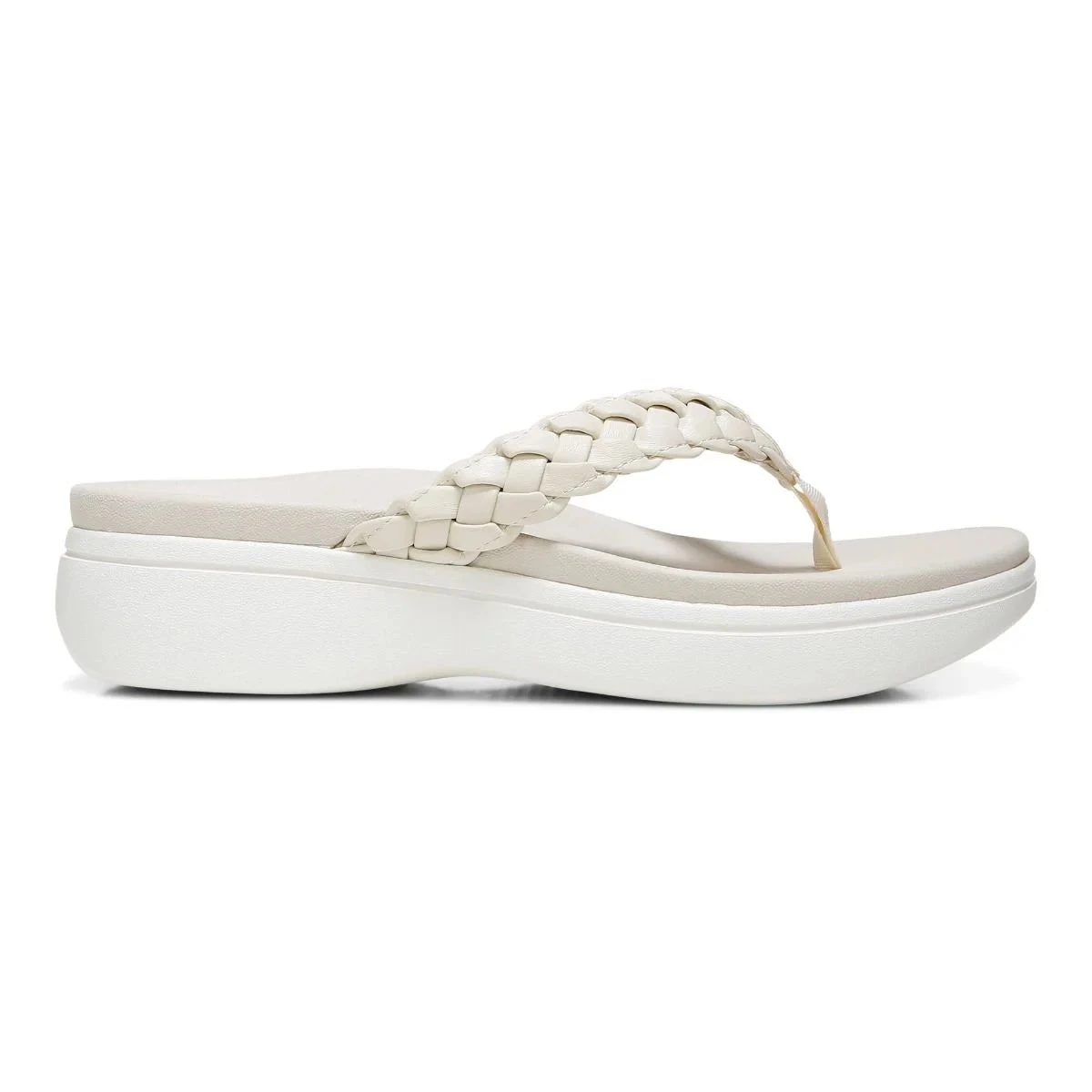 KENJI PLATFORM SANDAL - Cream Vionic KENJI PLATFORM SANDAL - Cream -Aetrex Online ella sandal cream womens sandals vionic 163272