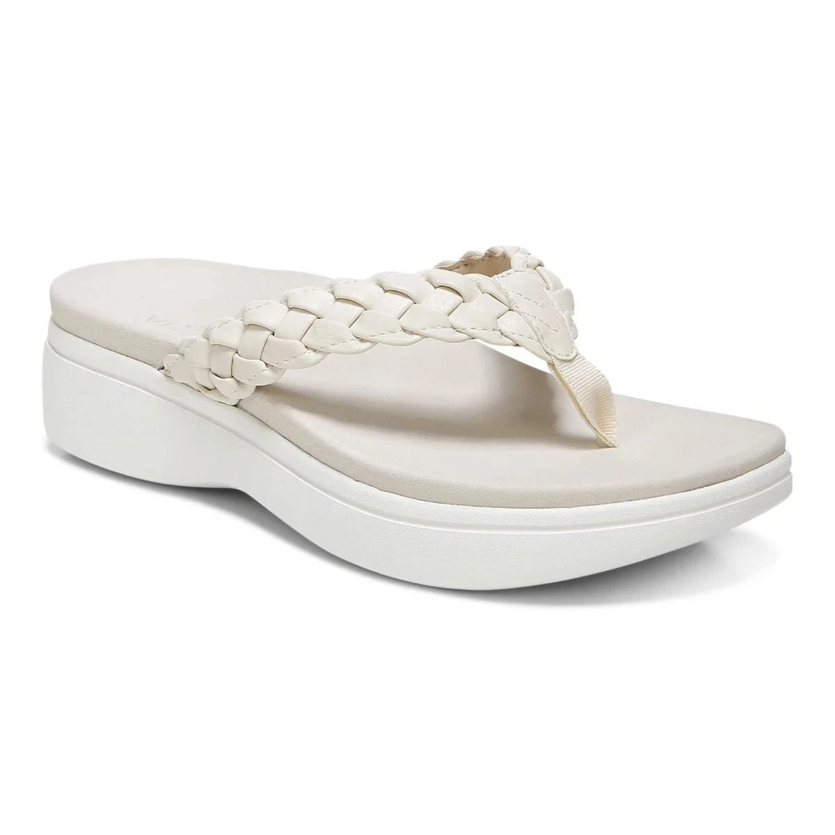 KENJI PLATFORM SANDAL - Cream Vionic KENJI PLATFORM SANDAL - Cream -Aetrex Online ella sandal cream womens sandals vionic 499204