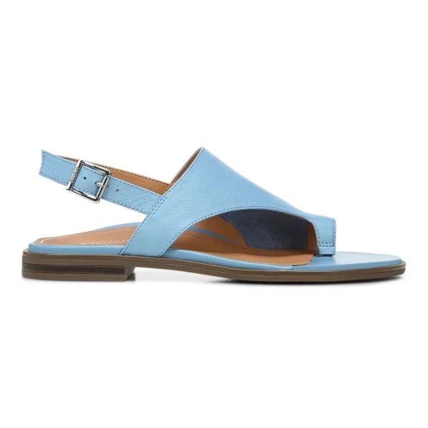 ELLA SANDAL - Sky Blue Vionic ELLA SANDAL - Sky Blue -Aetrex Online ella sandal sky blue womens sandals vionic 772804