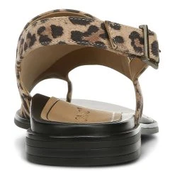 Vionic ELLA SANDAL - Toffee Leopard -Aetrex Online ella sandal toffee leopard womens sandals vionic 862827