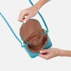 Hobo Fern Crossbody - Aqua -Aetrex Online fern crossbody aqua handbags wallets hobo 315334