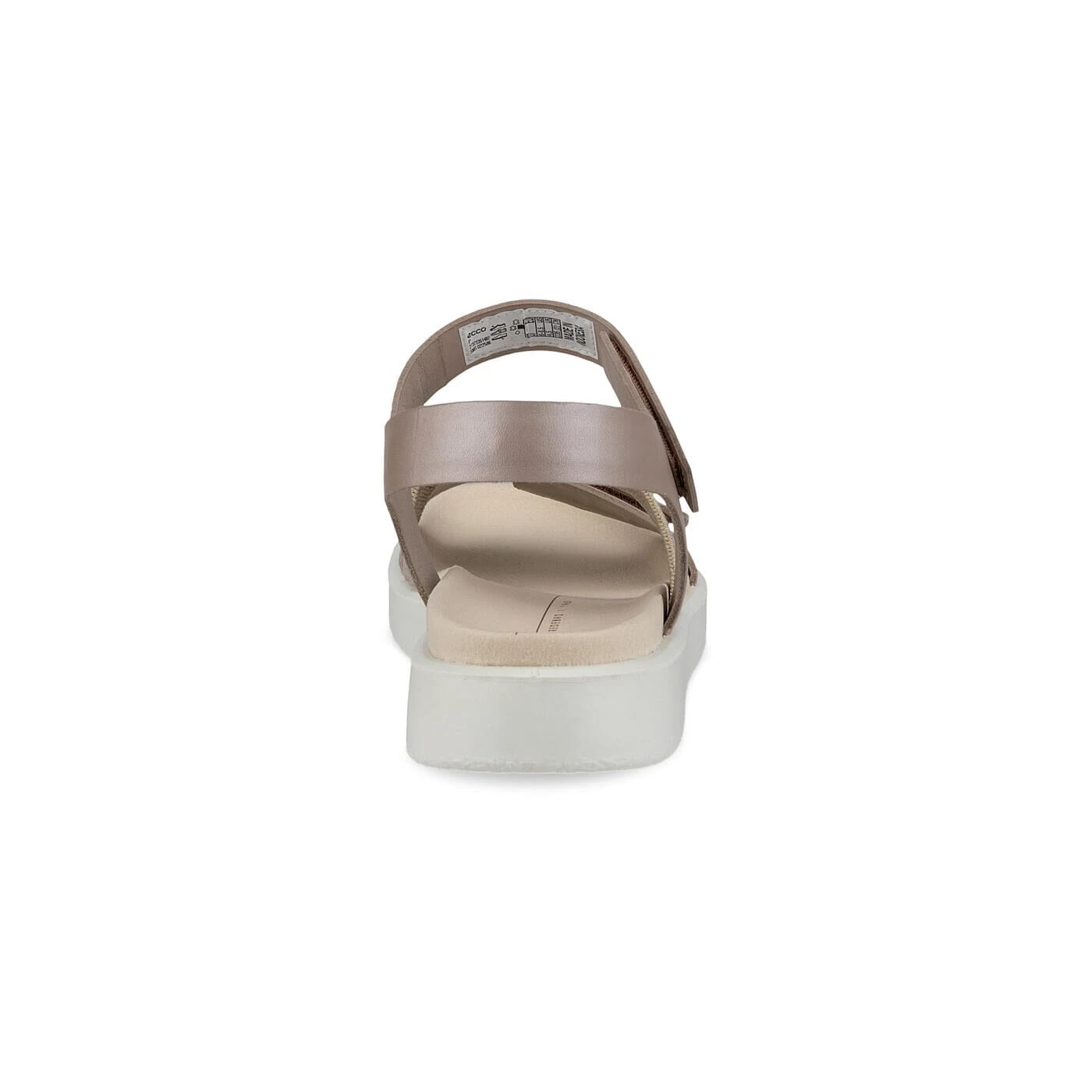 ECCO FLOWT 2 BAND SANDAL - Grey Rose Metallic - Image 6