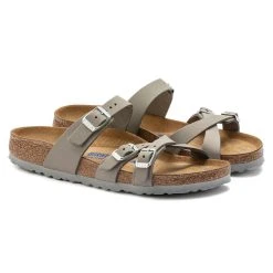 Birkenstock Franca Soft Footbed - Dove Gray -Aetrex Online franca soft footbed dove gray unisex footwear birkenstock 475067