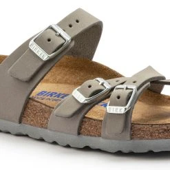 Birkenstock Franca Soft Footbed - Dove Gray -Aetrex Online franca soft footbed dove gray unisex footwear birkenstock 857179