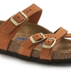 Birkenstock Franca Soft Footbed - Pecan -Aetrex Online franca soft footbed pecan unisex footwear birkenstock 359915