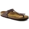 Birkenstock Regular Gizeh Birkibuc - Mocha