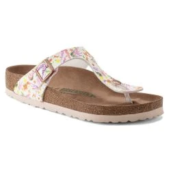 Birkenstock Regular Gizeh Birko-Flor - Summer Floral Rose