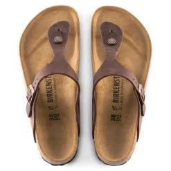 Birkenstock Regular Gizeh - Habana Oiled Leather 6 Birkenstock Regular Gizeh - Habana Oiled Leather -Aetrex Online gizeh habana oiled leather unisex footwear birkenstock 886504