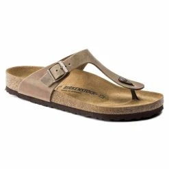 Birkenstock Regular Gizeh Oiled Leather - Tabacco