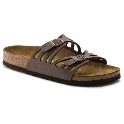 Birkenstock Narrow Granada Birkibuc - Mocha
