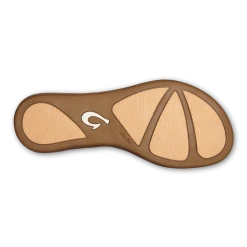 OluKai Honu - Bright White Golden Sand -Aetrex Online honu bright white golden sand womens sandals olukai 465150