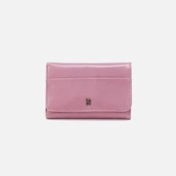 Hobo Jill Trifold Wallet - Lilac Rose