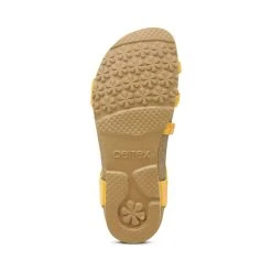 Aetrex Jillian Braided Quarter Strap - Sunflower 8 Aetrex Jillian Braided Quarter Strap - Sunflower -Aetrex Online jillian braided quarter strap sunflower womens sandals aetrex 501972