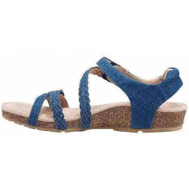 Jillian Braided Quarter Strap - In Multi Color's Aetrex Jillian Braided Quarter Strap - In Multi Color's -Aetrex Online jillian braided quarter strap womens sandals aetrex 114520