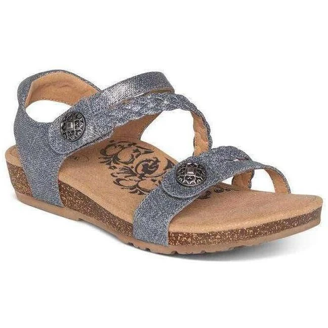 Jillian Braided Quarter Strap - In Multi Color's Aetrex Jillian Braided Quarter Strap - In Multi Color's -Aetrex Online jillian braided quarter strap womens sandals aetrex 240363