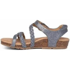 Aetrex Jillian Braided Quarter Strap - In Multi Color's 8 Aetrex Jillian Braided Quarter Strap - In Multi Color's -Aetrex Online jillian braided quarter strap womens sandals aetrex 870352