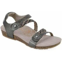Aetrex Jillian Braided Quarter Strap - In Multi Color's 9 Aetrex Jillian Braided Quarter Strap - In Multi Color's -Aetrex Online jillian braided quarter strap womens sandals aetrex 914802