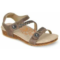 Aetrex Jillian Braided Quarter Strap - In Multi Color's 6 Aetrex Jillian Braided Quarter Strap - In Multi Color's -Aetrex Online jillian braided quarter strap womens sandals aetrex 964980