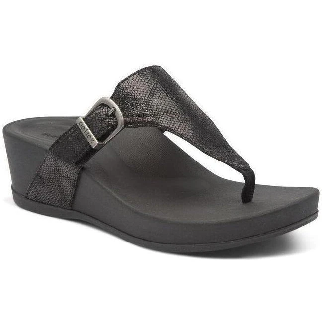 Kate Thong Wedge - Multi Colors Aetrex Kate Thong Wedge - Multi Colors -Aetrex Online kate thong wedge womens sandals aetrex 161952