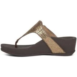 Aetrex Kate Thong Wedge - Multi Colors 4 Aetrex Kate Thong Wedge - Multi Colors -Aetrex Online kate thong wedge womens sandals aetrex 167710