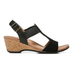 Vionic Kaytie - Black 4 Vionic Kaytie - Black -Aetrex Online kaytie black womens sandals vionic 425565