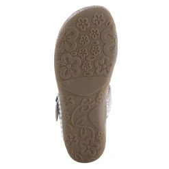 SPRING FOOTWEAR CORP Kindness - Grey -Aetrex Online kindness grey womens sandals spring footwear corp 550498