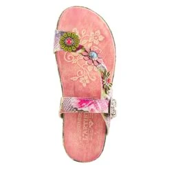 SPRING FOOTWEAR CORP Kindness - Pink -Aetrex Online kindness pink womens sandals spring footwear corp 519543