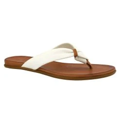 SOLE MIO FOOTWEAR Kira 02 - White/Cognac