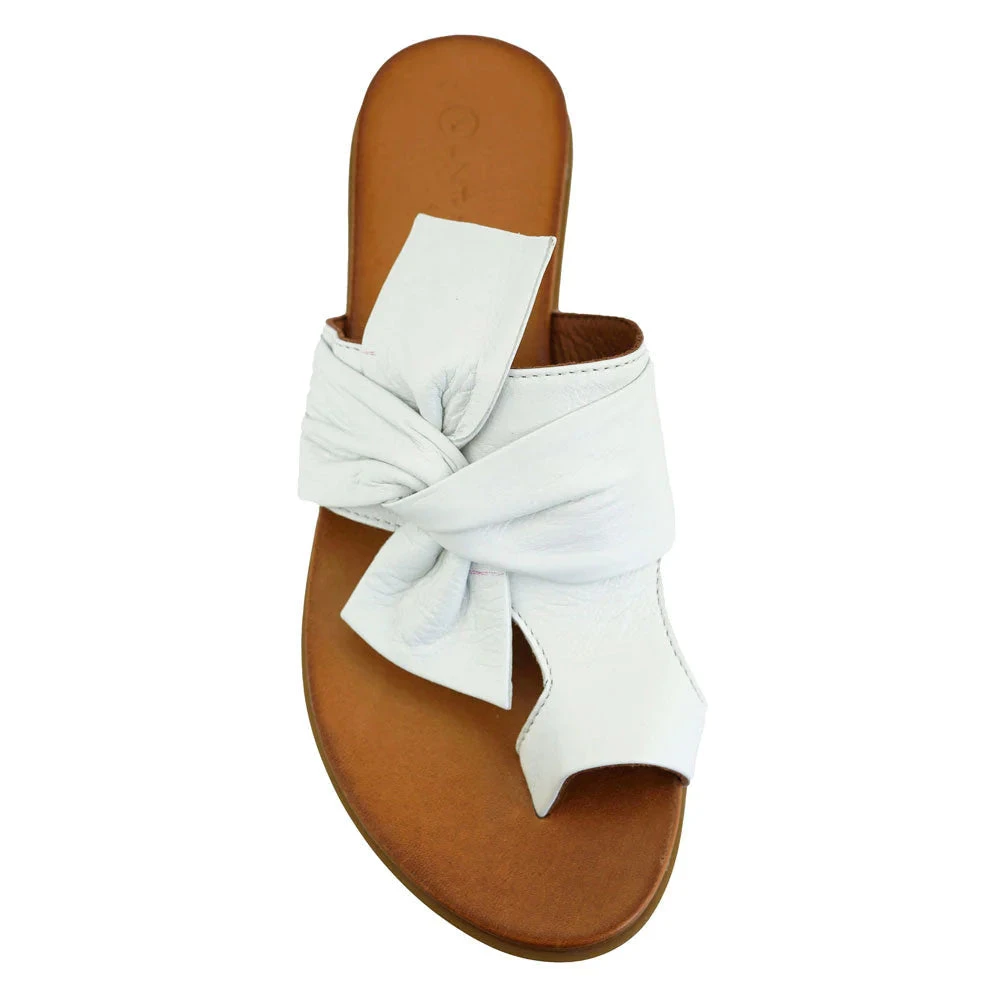 Kira 162 - White SOLE MIO FOOTWEAR Kira 162 - White -Aetrex Online kira 162 white womens sandals sole mio footwear 565258