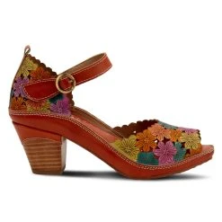 Spring Step AVNIA - In Multi Color's 17 Spring Step AVNIA - In Multi Color's -Aetrex Online lartiste avnia ankle strap shoe multi colors womens sandals spring footwear corp 110547