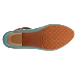 Spring Step AVNIA - In Multi Color's 7 Spring Step AVNIA - In Multi Color's -Aetrex Online lartiste avnia ankle strap shoe multi colors womens sandals spring footwear corp 346017