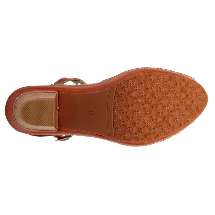 AVNIA - In Multi Color's Spring Step AVNIA - In Multi Color's -Aetrex Online lartiste avnia ankle strap shoe multi colors womens sandals spring footwear corp 456143