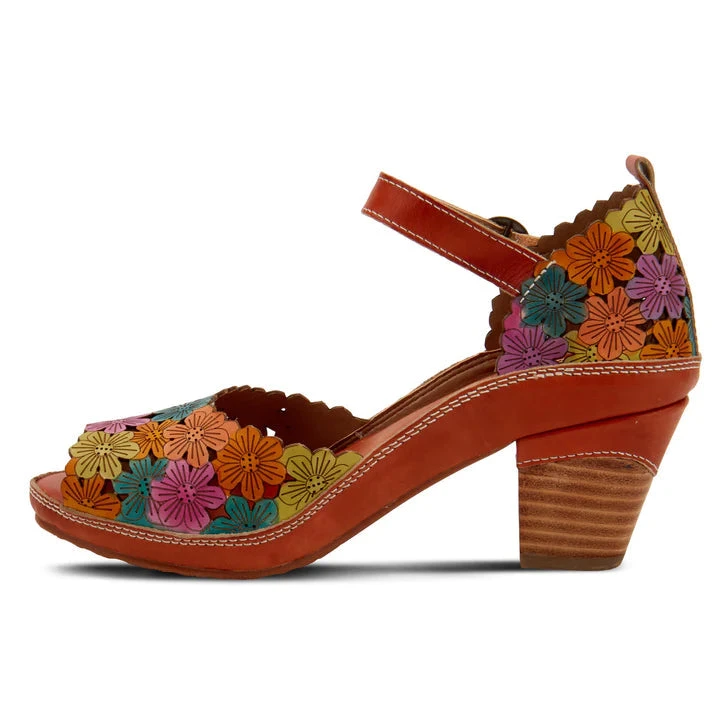 AVNIA - In Multi Color's Spring Step AVNIA - In Multi Color's -Aetrex Online lartiste avnia ankle strap shoe multi colors womens sandals spring footwear corp 633778