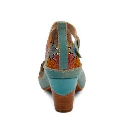 Spring Step AVNIA - In Multi Color's 6 Spring Step AVNIA - In Multi Color's -Aetrex Online lartiste avnia ankle strap shoe multi colors womens sandals spring footwear corp 657835