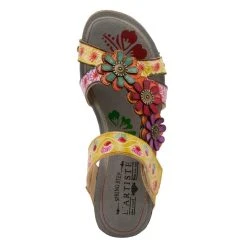 Spring Step L'ARTISTE DELIGHT SLIDE SANDALS - Multi Colors 11 Spring Step L'ARTISTE DELIGHT SLIDE SANDALS - Multi Colors -Aetrex Online lartiste delight slide sandals multi colors womens sandals spring footwear corp 513361