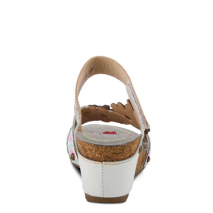L'ARTISTE DELIGHT SLIDE SANDALS - Multi Colors Spring Step L'ARTISTE DELIGHT SLIDE SANDALS - Multi Colors -Aetrex Online lartiste delight slide sandals multi colors womens sandals spring footwear corp 934555